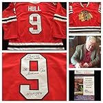 Bobby Hull Chicago Blackhawks Signed Autograph Red Jersey #9. JSA COA