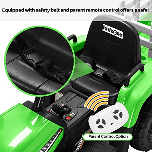 Kidzone 12V 7AH Treaded Tires with Dual 25W Motors Remote Control