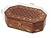 Thanksgiving Box Jewelry Keepsake Trinket Organizer Hand Carved Wooden Organizer with Intricate Carvings by Store Indya