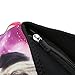 ICOLOR Happy Pug Insulated Neoprene Lunch Bag, Waterproof Food Storage Carrying Case, Boys Girls School Office Work Lunch Tote Bag Cooler, Kids Adults Travel Outdoor Picnic Food Container(HST-LB-054)