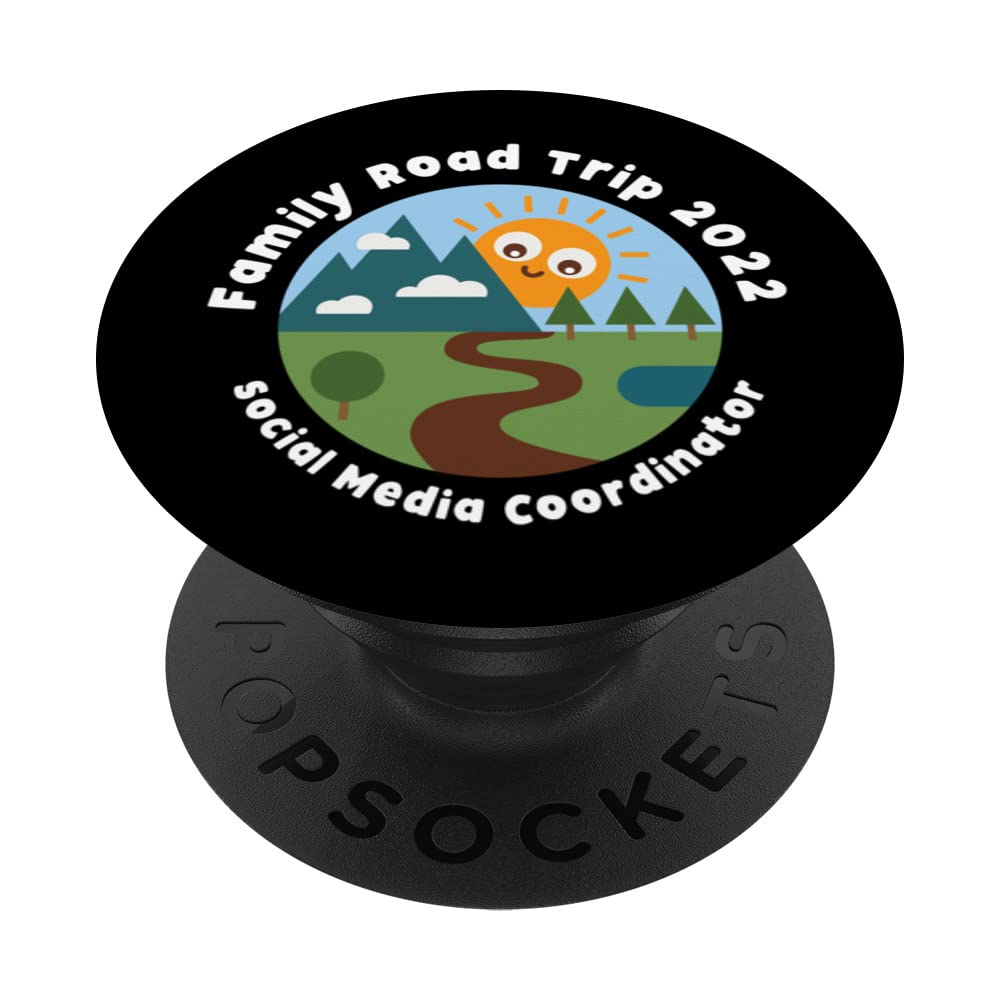 Fun Matching Family Road Trip 2022 Vacation Making Memories PopSockets Swappable PopGrip