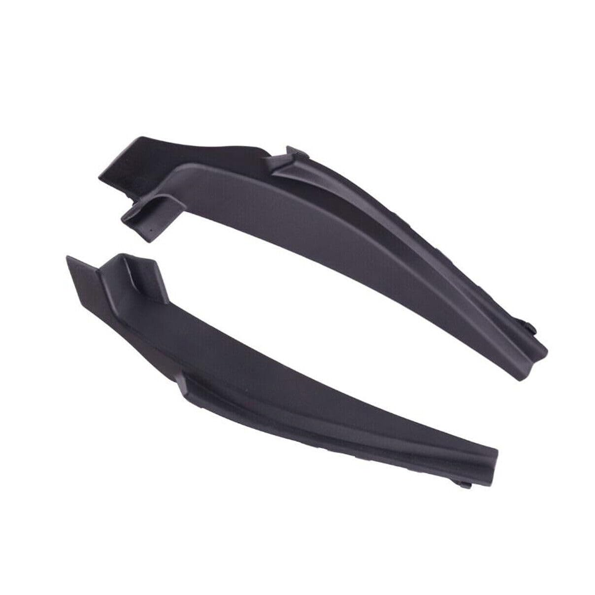 Photo 1 of 1 Pair Car Front Wiper Side Cowl Extension Cover for Nissan Sentra 2013 2014 2015 2016 2017 2018 2019 Black, 66894-3SG0A, 66895-3SG0A