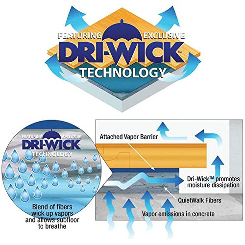 QuietWalk Laminate and Floating Wood Flooring Underlayment with