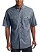 Carhartt Men's Fort Short Sleeve Shirt Lightweight Chambray Button Front,Denim Blue Chambray,Medium