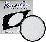 Mehron Paradise METALLIC BRILLANT SILVER - Face and Body Paint Pro Size 1.4 oz