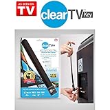 New Clear TV Key HDTV FREE TV Digital Indoor Antenna Ditch Cable As Seen on TV