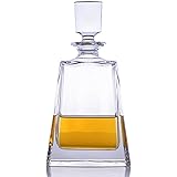 Bohemia Boston Decanter Medium (24%), Clear, 600ml (20oz)