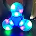 My Goodie LED Light MINI Bluetooth Audio Hand Spinner Tri Fidget Music Speaker,Perfect For ADD,ADHD,Autism and Pressure Relief Killing Time Finger Toy (Blue)