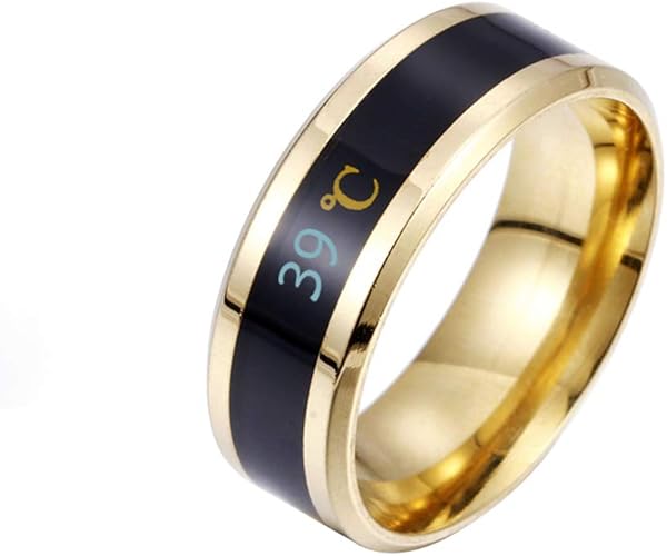 Amazon Jixin4you 指輪 リング レディース メンズ 彼女 彼氏 カップル オシャレ 個性 ファッション プレゼント ゴールド ブラックa アメリカ6号 リング 通販