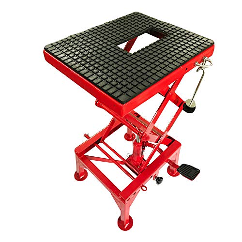 300lb Motorcycle Dirt Bike Hydraulic Scissor Floor Jack Lift Hoist Stand Jack Pricepulse