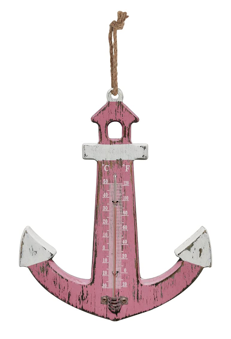 Garden Thermometers Outdoor Analogue weather temperature thermometer greenhouse shed home Wall hanging nautical and lavender styles