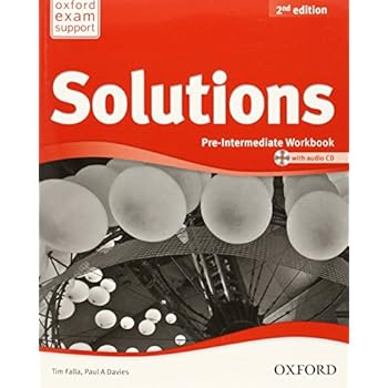 Solutions. Pre-intermediate. Workbook and Audio cd Pack (Miscellaneous) - 9780194553667