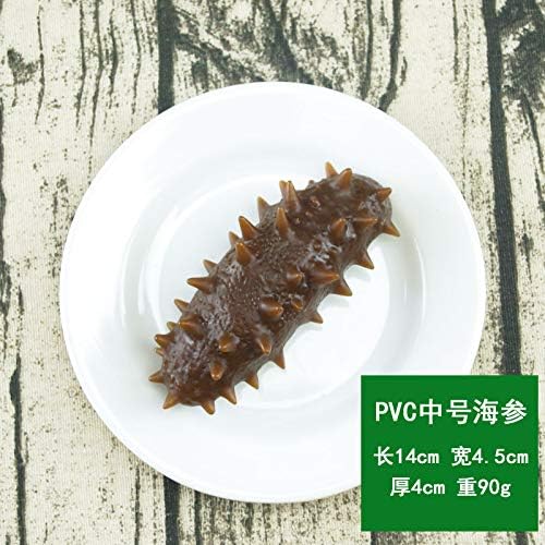 WDDqzf Ornaments Decorations Simulation Sea Cucumber Model Fake Large Dry Sea Cucumber Seafood Seafood Restaurant Dish Display Decoration Toy Food Props, Pvc Medium Sea Cucumber