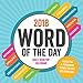 2018 Word of the Day Daily Desktop Calendar by 