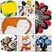 Onepine 15pcs 12x8 inch/30x20cm Felt Sheets DIY Craft Soft Felt Sewing Squares Nonwoven Patchwork 1.4mm Thick,15 Colors are Random (15 PCS / 20x30 cm)