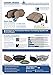 Callahan BRAKE PARTS Front Replacement Calipers and Brake Disc Rotors and Ceramic Brake Pads + Hardware Brake Kit For 2005 - 2008 Dodge Dakota | 2006 - 2009 Mitsubishi Raider