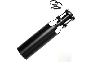 GENERIC Leaf Blower Air Booster, Air Flow Booster for Blower, Turbo Nozzle Extension Boosts Speed & Power for Yard, Lawn, and Driveway Cleanup (Black)