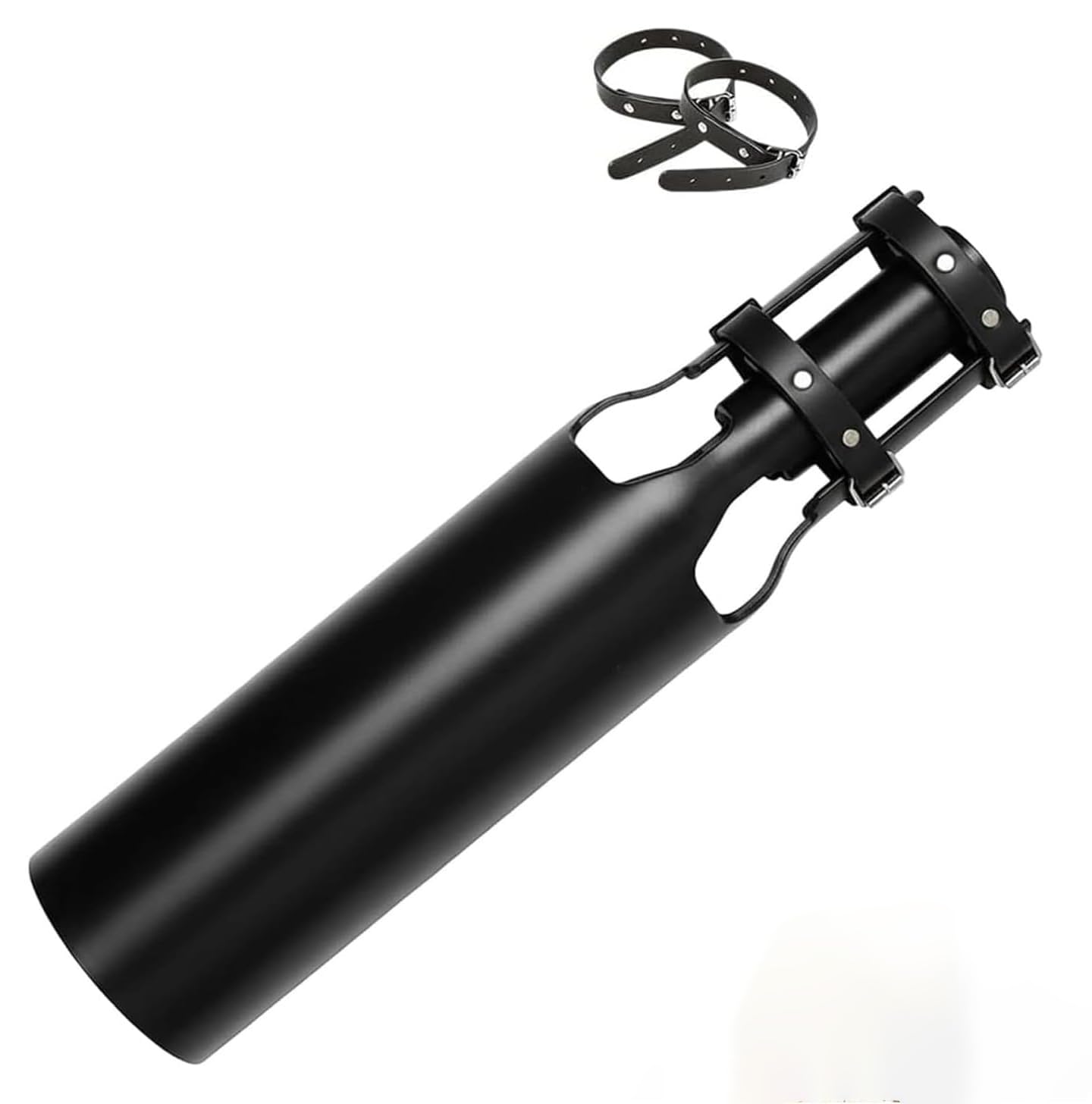 Photo 1 of Leaf Blower Air Booster, Air Flow Booster for Blower, Turbo Nozzle Extension Boosts Speed & Power for Yard, Lawn, and Driveway Cleanup (Black)