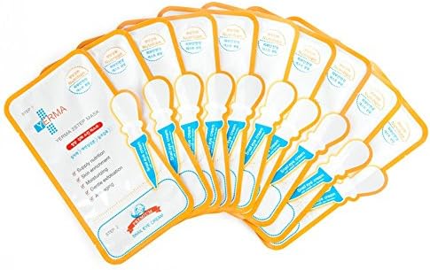 YERMA 2-STEP Facial Mask Sheet with Snail Eye Cream - Nutrition (10 SHEETS)