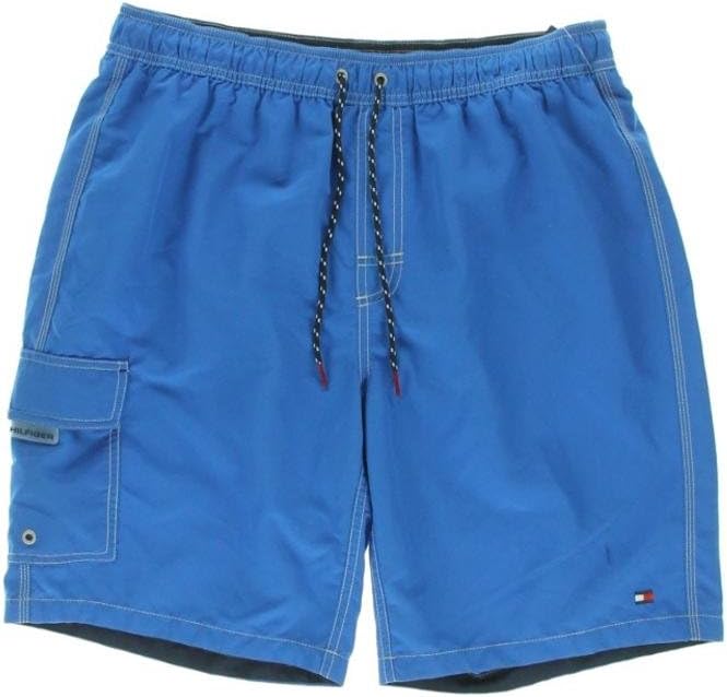 Men's Tommy Hilfiger Swimming Trunks Bathing Suit Westport Turkish Sea Blue