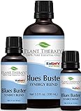 Blues Buster Synergy Essential Oil Blend. 100% Pure, Undiluted, Therapeutic Grade. (Blend of: Tangerine, Geranium and Grapefruit)