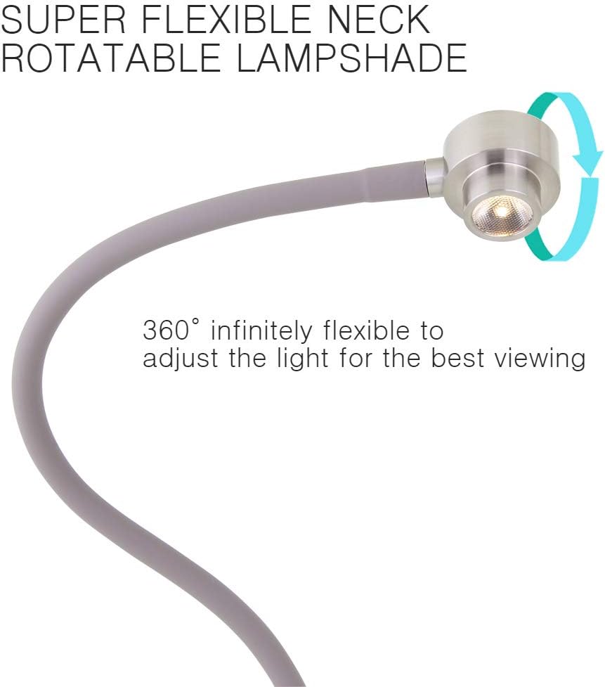 acegoo bedside reading light