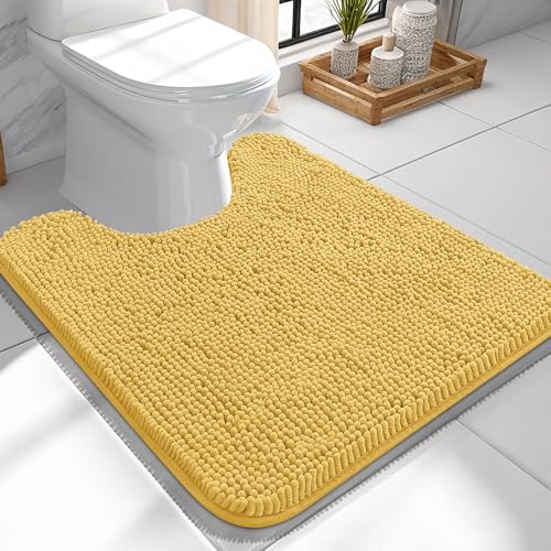 OLANLY Toilet Rugs U-shaped