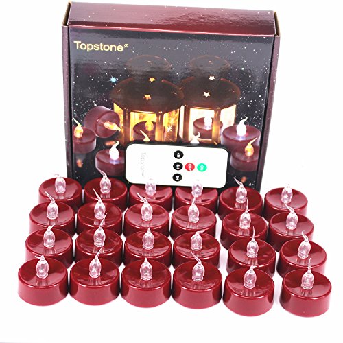 Buy Topstone Stunning Flameless LED Tea Light Candles Long Lasting