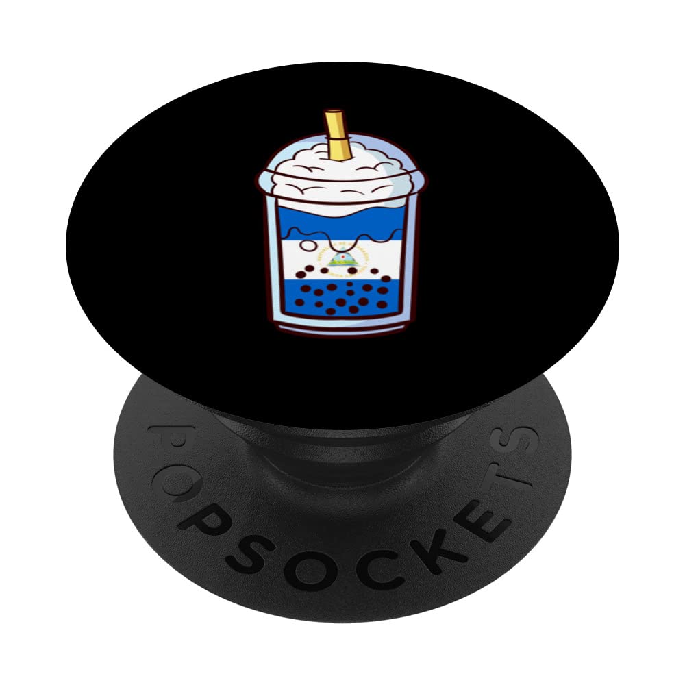 Bubble tea Nicaragua Nicaragua Nicaraguan PopSockets Swappable PopGrip