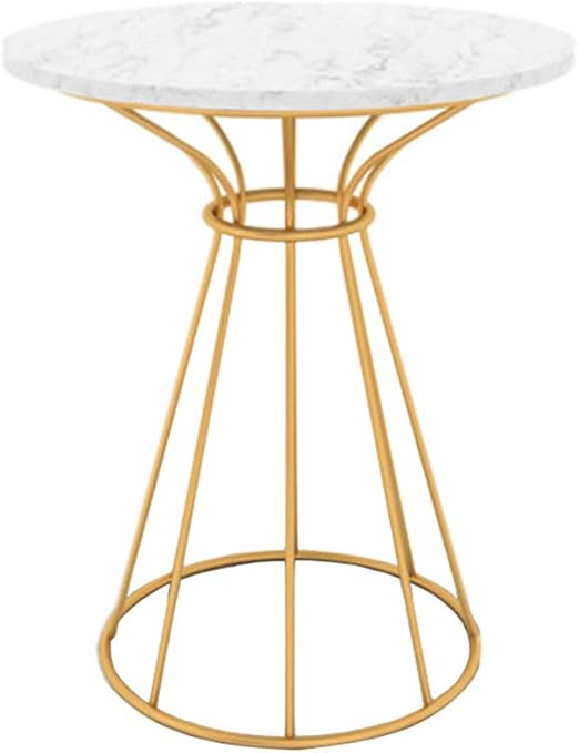 Mesa auxiliar dorada Las mejores mesas.