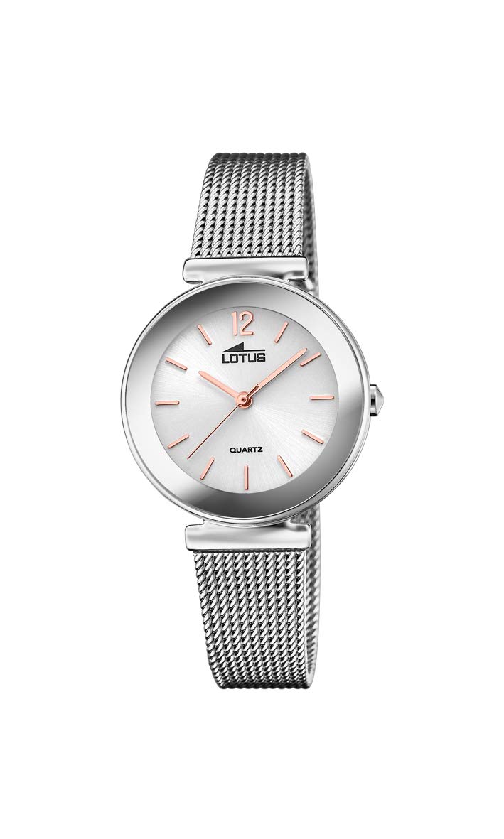 Lotus 18434/B Women's Analogue Quartz Watch with Stainless Steel Strap