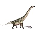 XINPANYIAN HAOLONGGOOD Brachiosaurus Prehistoric Animal Dinosaur Model with Huayangosaurus Figure (Color B)
