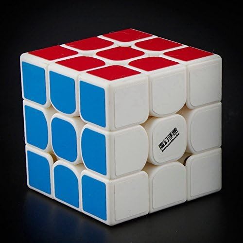 Emorefun Qin MoYu MoHuanShouSu ChuFeng 3x3 Magic Puzzle Cube Brain Teasers White