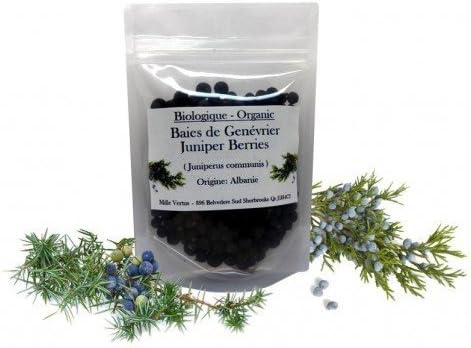 Juniper Berries (juniperus communis) Dried Fruits (100g)