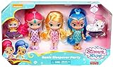 Fisher-Price Shimmer And Shine Genie Sleepover Party 3 Doll Giftset