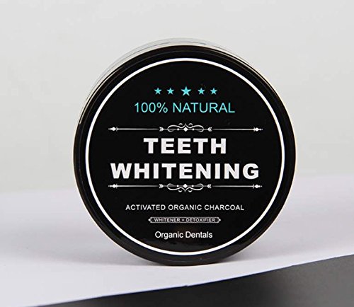Organic Dentals Natural Teeth Whitening Activated Organic Charcoal Powder - with Organic Activated Detoxifier Charcoal for Stronger Healthy Whiter Teeth. Tooth and Gum Powder Organic Dentals Natural Teeth Whitening Activated Organic Charcoal Powder - with Organic Activated Detoxifier Charcoal for Stronger Healthy Whiter Teeth. Tooth and Gum Powder