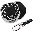 for Chery Jetour T2 Traveler 2023 2024 Key Fob Shell Case with Keychain Keyless Entry Remote Control 4 Button Key Fob Cover Holder