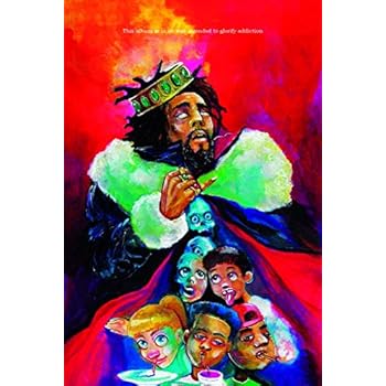 J Cole KOD Album Music Poster 24in x 36in