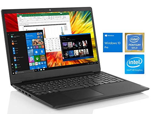 Lenovo IdeaPad S145 Notebook, 15.6″ HD, Intel Dual-Core Pentium 5405U Gold 2.3GHz, 8GB RAM, 512GB SSD, HDMI, Card Reader, Wi-Fi, Bluetooth, Windows 10 Pro