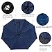 Doryum Automatic Travel Umbrella with Safe Auto Lock Design Windproof Folding Inverted Umbrella