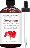 Majestic Pure Geranium Essential Oil, 4 fl. oz