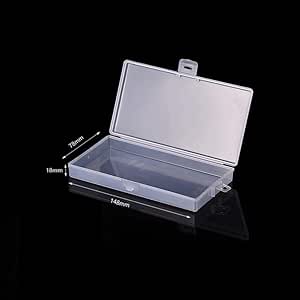 Caja de herramientas ajustable de plástico transparente caja ...