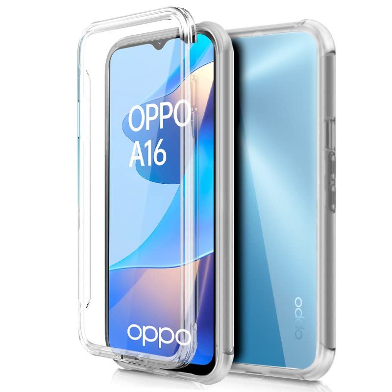 Cool 3D Silicone Case for OPPO A16 / A16s / A54s (Transparent Front + Back)