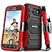 Galaxy S7 Active Case, Evocel [New Generation] Dual Layer Rugged Holster Case with Kickstand & Belt Clip for Samsung Galaxy S7 Active SM-G891 (Does NOT fit Regular S7 - S7 Active only), Red