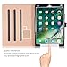 Apple iPad Pro 10.5 Case - ProCase Stand Folio Case Cover for Apple iPad Pro 10.5 Inch 2017, with Multiple Viewing Angles, Document Card Pocket (Circles)
