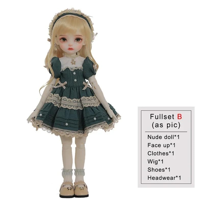 BJD Doll 1/6 Jin Young Girl Lovely Style Art Collection Resin Toys Surprise Gift