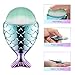 Maikoa Mermaid Makeup Brush 11PCS Makeup Foundation Eyeliner Blush Cosmetic Concealer Brush (Mermaid Colorful)
