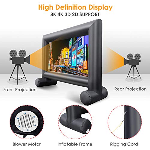 3 14ft+Outdoor+Projector+Screen+Inflatable
