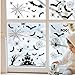 Halloween Window Clings Decoration Bats Spiders Weepa 102 Pcs Halloween Bat Spider Window Sticker Decorations Party Supplies
