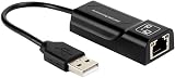BROLEO USB 2.0 Ethernet RJ45 LAN Network Adapter 100Mbps Portable USB Powered view 6